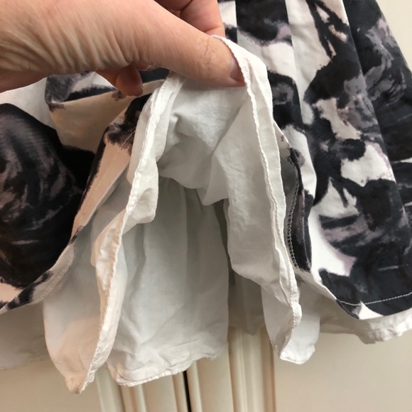 Kiki Kidswear designer lined floral skirt - Picture 3 of 7